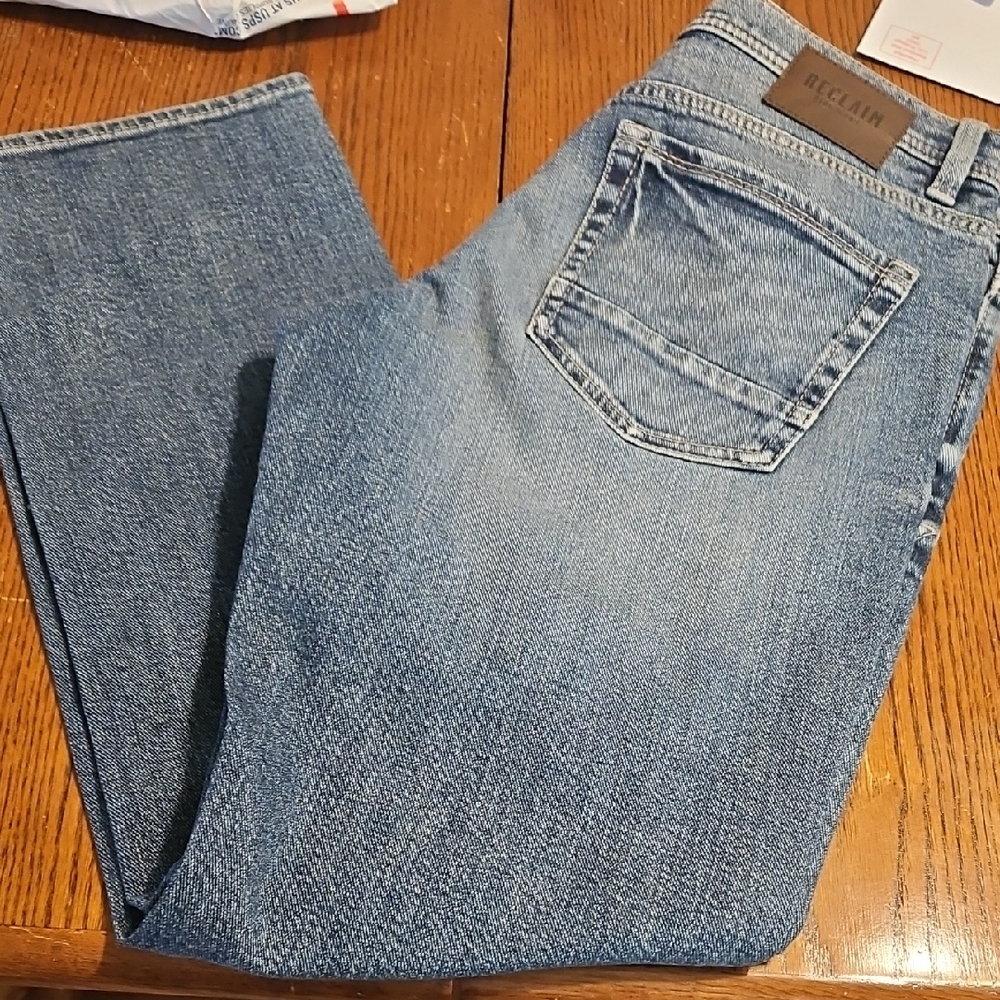 Reclaim Men's Relaxed Fit Denim Jeans 32x30